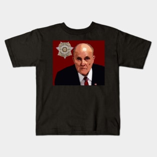 rudy giuliani mugshot Kids T-Shirt